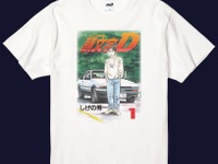 『頭文字D』の第1巻表紙がモチーフ、コットン100％Tシャツ登場 画像
