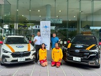 スバル『クロストレック』と『フォレスター』、ライフセーバーカーとして沖縄を走る 画像