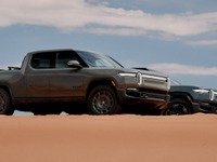 最新4モーターでパワーは1025馬力、米リビアンが2車種に搭載 画像