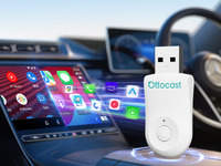 車内すっきり！ ワンタッチでCarPlayがワイヤレスに、「OTTOCAST MINI」発売 画像