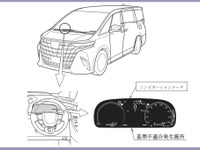 トヨタ『アルファード』など21車種64万台以上にリコール…メーター警告灯が確認できず 画像