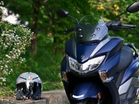 【スズキ バーグマンストリート125EX 試乗】125ccスクーター3兄弟で「最もラグジュアリー」である理由…伊丹孝裕 画像