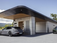 ポルシェ、スイスに初のEV向け充電ラウンジ開設…最大400kWで急速充電 画像
