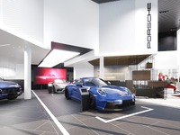 「ポルシェセンター北大阪」、最新CI導入で8月18日リニューアル 画像