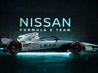フォーミュラE最終戦、日産は新型『リーフ』発売記念の「特別なブルー」で参戦 画像