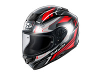 オージーケーカブトの定番・軽量フルフェイス「AEROBLADE-6」に新グラフィック「ADACT」が登場 画像