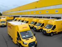 ドイツポスト・DHL、フォード製電動バン4900台導入へ…郵便配送車両に 画像