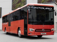 メルセデスベンツ、新型電動バス『eIntouro』世界初公開へ…バスワールドヨーロッパ2025 画像