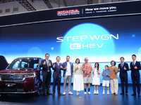 ホンダ『ステップワゴン e:HEV』がインドネシア上陸、先進ハイブリッドが武器のアッパーMPV 画像
