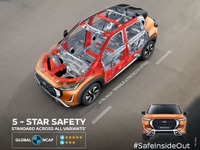 日産の小型SUV『マグナイト』、グローバルNCAPで最高の安全性評価 画像