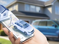 スマホアプリで住まいと車のセキュリティを同時管理、三井住友海上ら3社が世界初のサービス共同開発 画像