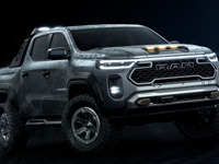 ピックアップトラックのラム『ダコタ』新型、2026年デビューを示唆…コンセプトカーをブラジルで発表 画像