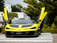 ランボルギーニ史上最強の1080馬力、電動スーパーカー『フェノメノ』発表…世界29台限定 画像