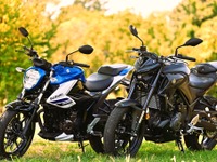 「最初の一台」ならスズキ『ジクサー250』かヤマハ『MT-25』か!? 最新250ccネイキッド徹底比較 画像