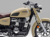 新色ベージュに刺さりまくるファン続出！ ホンダの新型レトロバイク『GB350 C』が話題沸騰中 画像