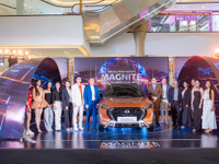 日産の小型SUV『マグナイト』、GT-R由来のエンジン技術採用…改良新型をラオスで発売 画像