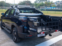 フィアットのピックアップトラック『トロ』、純正用品「MOPAR」をブラジル設定…荷台がトランクに 画像