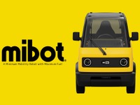 超小型EV「mibot」活用の通勤サービス、KGモーターズとみずほリースが共同展開へ 画像