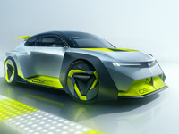 オペル『コルサGSEビジョン・グランツーリスモ』、800馬力で0-100km/h加速は2.0秒…IAAモビリティ2025で発表へ 画像