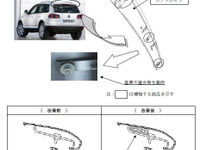 【リコール】VW トゥアレグ など、エアスポイラ脱落のおそれ 画像
