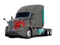 カミンズ製エンジン搭載トラック向け、天然ガス燃料システム採用…北米でCNGトラックに需要増 画像