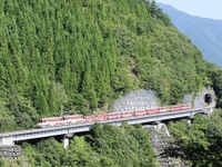 日本一の急勾配、大井川鉄道の90パーミルを歩く　アプト式35周年でツアー企画 画像