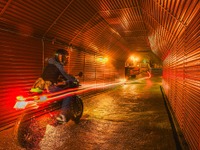鉱山の坑道でバイク走行イベント、過疎地域を活性化　11月1～3日に開催 画像