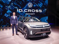 VW『ID. CROSS』発表、『Tクロス』サイズの小型電動SUV提案…IAAモビリティ2025 画像
