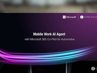 マイクロソフト365の車内利用を可能に、セレンスがAIエージェント発表…IAAモビリティ2025 画像