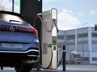 メルセデスベンツ、1000kW対応の急速充電器を欧米に導入へ…CLAは10分で航続325km分充電可能に 画像