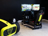 『セブン』を運転する興奮を仮想環境で、ケータハムがレーシングシミュレーター事業参入 画像