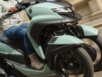 ヤマハの3輪スクーター『トリシティ』が進化！ SNSでの注目は「デザイン」と「屋根が付くか」 画像