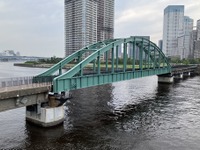 東京港の廃鉄橋が復活!! 晴海鉄道橋が遊歩道に　9月19日から一般開放 画像