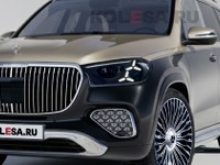 メルセデスSUVの頂点、マイバッハ『GLS』改良新型プレビュー！ 大迫力のフロントマスク 画像