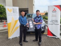 三菱自動車、『トライトン』3台をマレーシア慈善団体に寄贈 画像