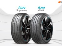 BMWの電動グランクーペ『i4』改良新型、ハンコックのEV専用タイヤ「iON」を純正採用 画像