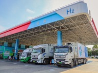 中国長江沿いに水素回廊を建設へ、水素燃料物流車が1500kmの走行試験を完了…シノペック 画像