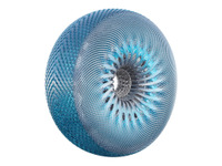 ハンコック、3Dプリンター製タイヤと球体ホイール搭載モビリティポッドを発表 画像