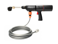 バイクの洗車やアウトドアにも、ワイヤレス充電式高圧洗浄機「スマートポータブル01」発売 画像