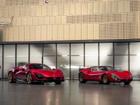 アルファロメオ『33ストラダーレ』、新旧モデルを初めて同時展示…トリノ自動車博物館 画像