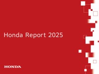 ホンダ、統合報告書「Honda Report 2025」発行…夢の力で価値創造プロセスを紹介 画像