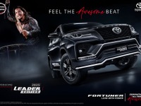 トヨタのSUV『フォーチュナー』に「リーダーエディション」、スポーティな専用装備…インド発売 画像