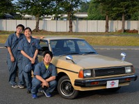 20歳の学生とZ世代の教官が45年前のサニー復活を目指して奮闘中…埼玉自動車大学校クラシックカークラブ 画像