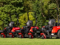 ホンダ初の電動乗用芝刈機「プロジション」、自動運転機能搭載…2026年米国発売へ 画像