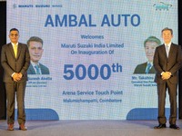 マルチスズキの販売店「アリーナ」、インド国内のサービス網が5000拠点に到達 画像