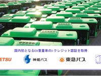 EV重量車で国内初のJ-クレジット認証、東急バスなどの協力でSpatial Pleasureが達成 画像