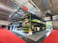 新型電動バス発表、鉄道技術応用の軽量アルミボディは耐用年数20年…中国CRRC 画像