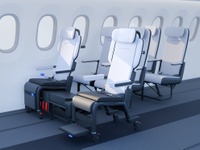 ジャパンモビリティショー2025にトヨタ紡織が出展、車いす一体型航空機シートなど展示予定 画像