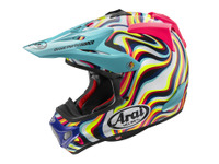 サイケなカラーが斬新！アライ、オフロードヘルメット『V-CROSS 4ストリーム』発売 画像