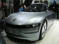 【フランクフルトモーターショー09】VW L1、燃費世界一…72.46km/リットル 画像